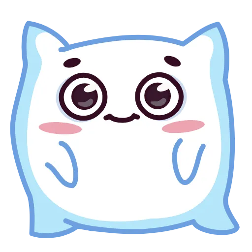 😉 Стикер «Pillow Fellow» для Telegram