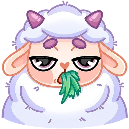 😕 Стикер «Пильви Без Текста» для Telegram