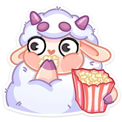 🍿 Стикер «Пильви» для Telegram