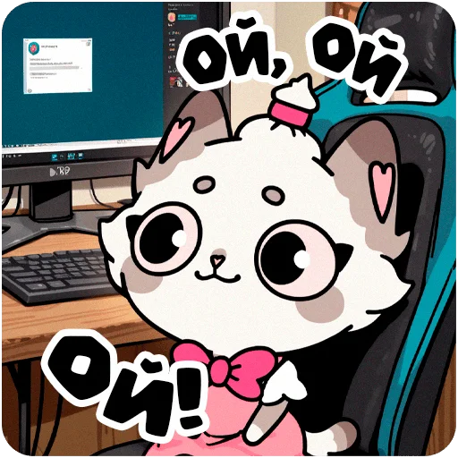 😶 Стикер «PIMPOCHKA» для Telegram