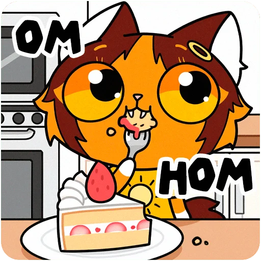 🍰 Стикер «PIMPOCHKA» для Telegram
