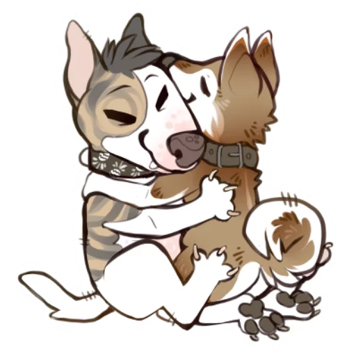 💞 Стикер «eggdog» для Telegram