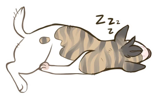 😴 Стикер «eggdog» для Telegram