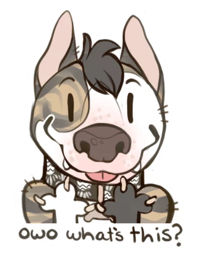 😗 Стикер «eggdog» для Telegram