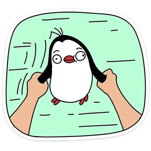 🐧 Стикер «Пингвин Пинг» для Telegram