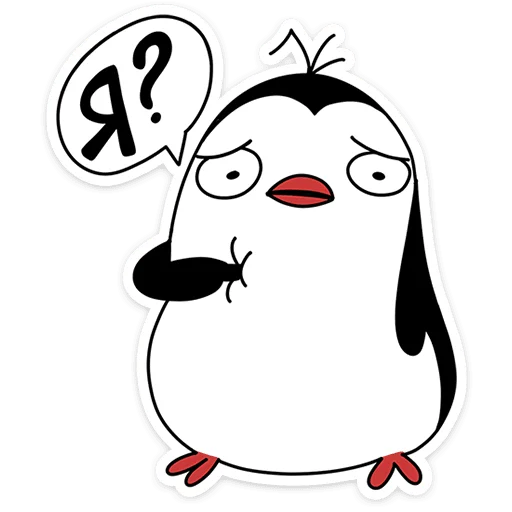 🐧 Стикер «Пингвин Пинг» для Telegram