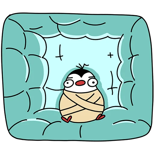 🤪 Стикер «Пингвин Пинг Без Текста» для Telegram