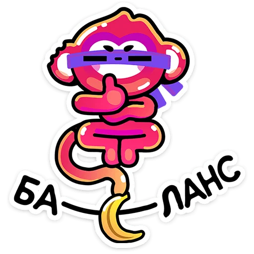 🧘‍♂️ Стикер «Пинг» для Telegram