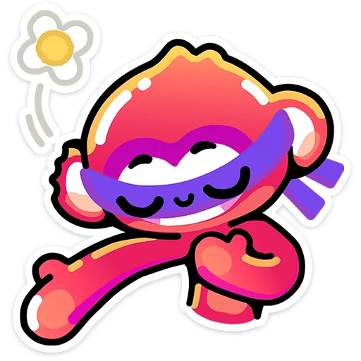 ☺️ Стикер «Пинг» для Telegram