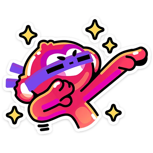 🕺 Стикер «Пинг» для Telegram