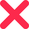 ❌ Эмодзи «Красные цифры, иконки и таблички» для Telegram
