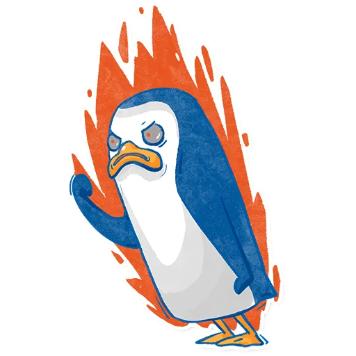 😡 Стикер «Pinguinki» для Telegram