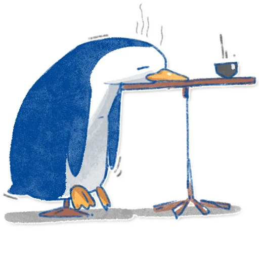 🥱 Стикер «Pinguinki» для Telegram