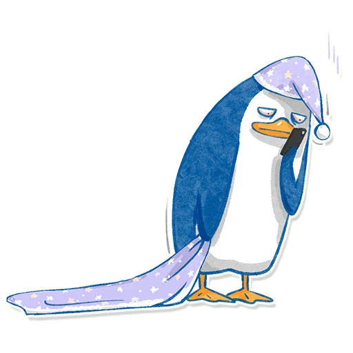 😴 Стикер «Pinguinki» для Telegram
