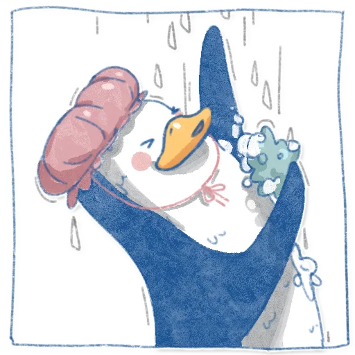 💧 Стикер «Pinguinki» для Telegram