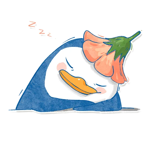 😴 Стикер «Pinguinki» для Telegram