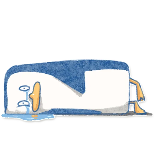 😭 Стикер «Pinguinki» для Telegram