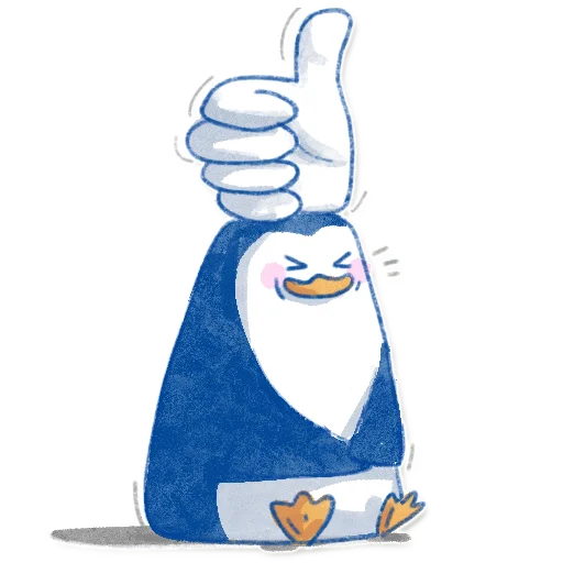 👍 Стикер «Pinguinki» для Telegram