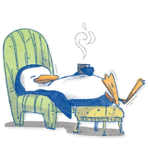 😴 Стикер «Pinguinki» для Telegram