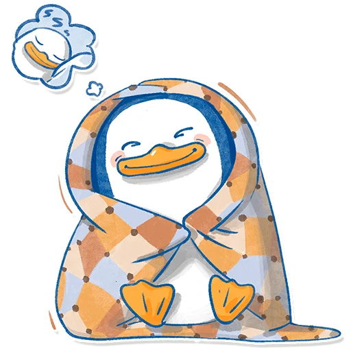 😴 Стикер «Pinguinki» для Telegram