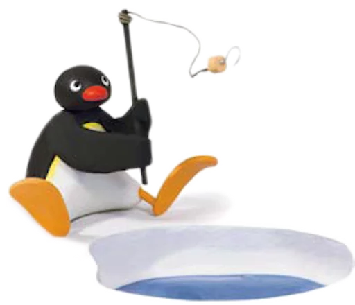 🎣 Стикер «pingumrglider» для Telegram