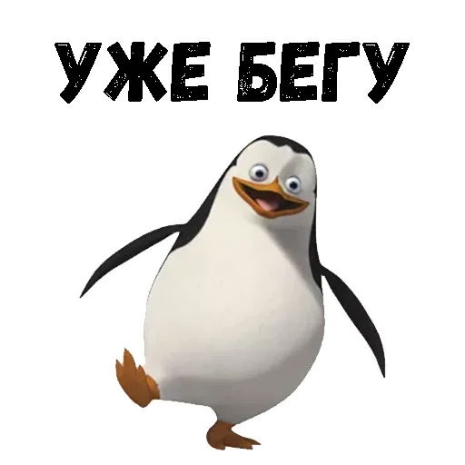 😟 Стикер «Пингвин из Мадагаскара» для Telegram