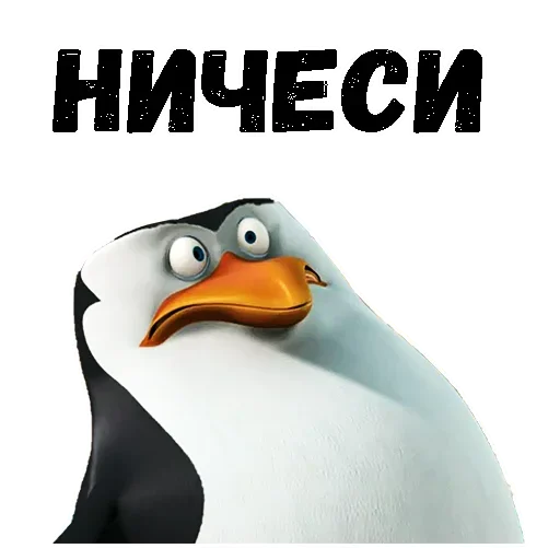 😙 Стикер «Пингвин из Мадагаскара» для Telegram