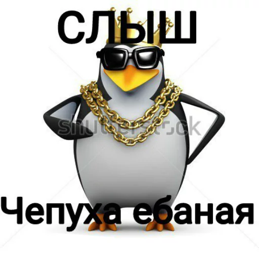 💵 Стикер «Pingvin Pack Memes» для Telegram