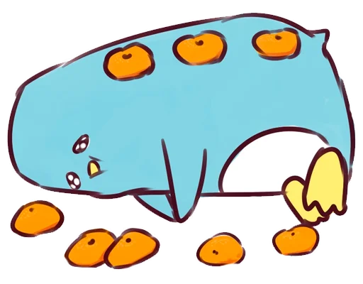 🍊 Стикер «Пингвиня» для Telegram
