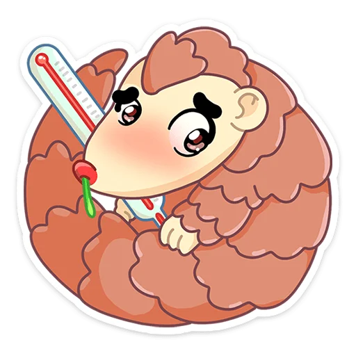 🤒 Стикер «Пини - добрая шишка» для Telegram