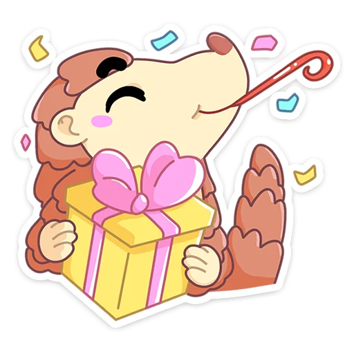 🎁 Стикер «Пини - добрая шишка» для Telegram