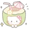 Стикер 25 Pink Green