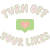 Стикер 11 Pink Green