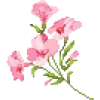 Стикер 56 Pink Green