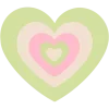 Стикер 2 Pink Green