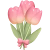 Стикер 23 Pink Green