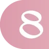 Стикер 61 Розовые буквы, иконки, таблички, цветы
