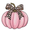 Стикер 20 Pink Brown Autumn