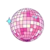 Стикер 20 🤩 Pink - розовые эмодзи