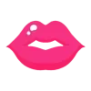 Стикер 5 🤩 Pink - розовые эмодзи