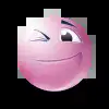Стикер 2 pink face #emoji