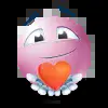Стикер 60 pink face #emoji