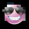 Стикер 17 pink face #emoji