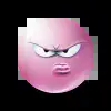 Стикер 16 pink face #emoji