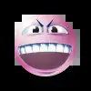 Стикер 33 pink face #emoji