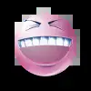 Стикер 13 pink face #emoji