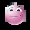 Стикер 3 pink face #emoji