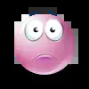 Стикер 37 pink face #emoji