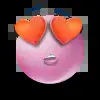Стикер 5 pink face #emoji