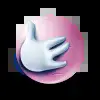 Стикер 44 pink face #emoji